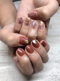ちぐはぐニュアンスネイル