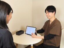 スフィーダの雰囲気（施術の内容・方向性をお伝えしてからの施術）
