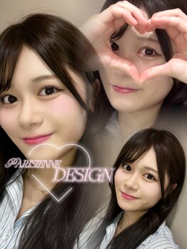 アンフルール 銀座店(Une fleur)/華やかデザインのパリジェンヌ