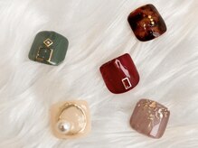 エリエッダ(Eriedda)/秋冬親指アート