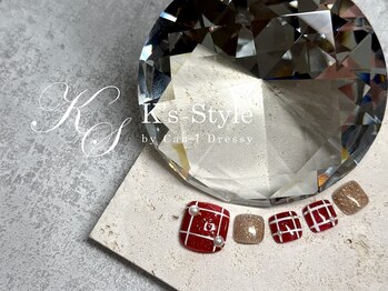 ケーズスタイル バイ キャンアイドレッシー(K's-Style by Can I Dressy)/12月新作のフット定額デザイン