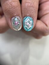 リジョイスヘア エン(REJOICE hair EN)/ayuri〈手描きアート〉