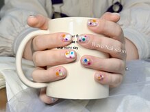ウェーブネイルサロン'('Wave Nail salon)/持ち込みデザイン/フィルイン