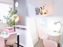 キューラボ(CUE LAB)の雰囲気（韓国カフェ風の可愛い店内で広々！診断から実践までサポート♪）