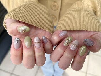 アース コアフュールボーテ 新潟中野山店 (EARTH Coiffure beaute')/定額デザインネイル