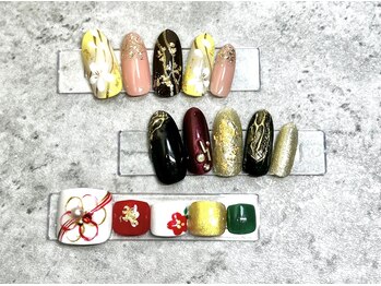 ジョリ(Jolie)/お正月ネイル