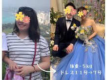 ブリリオ 所沢店(Brillio)/ドレスサイズ11号→７号にダウン