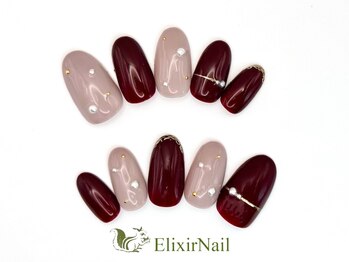 エリクサーネイル 池袋(Elixir Nail)/定額aシンプル/クーポン使用
