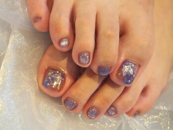 クリア 広尾 恵比寿(CLEAR)/バタフライアートネイル