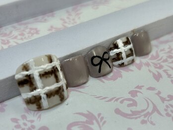 ネイルサロン ヴィヴィ(nail salon ViVi)/定額フットネイルC￥7700