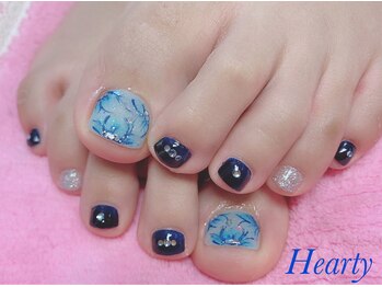 ハーティー(Hearty)/フットネイル♪アートネイル