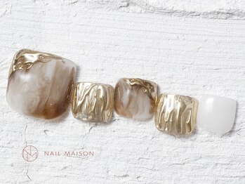 ネイルメゾン 池袋店(NAIL MAISON)/ニュアンスミラー¥11000