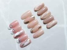アバネイル アクア 千種店(AVANAIL AQUA)/【ニュアンスミラーネイル】