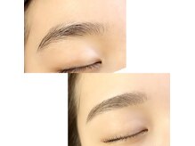 アイラッシュサロン エイチアールケー(Eyelash salon HRK)の雰囲気（自眉を活かしたナチュラル美眉）