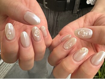 キーイン(KI-IN)の写真/お仕事や家事で派手なネイルが出来ない人も、当店の施術ならずっと見ていたくなるような理想の爪を実現☆