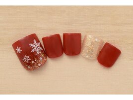 6000円　フットネイル