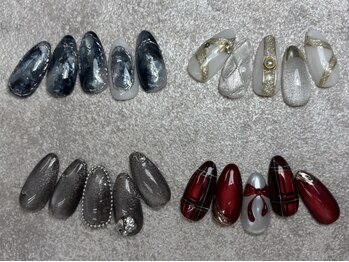 ネイル スタジオ アルマ(NAIL STUDIO ALMA)の写真/【ニュアンス/個性派】に特化したサロン。【シンプル/スタンダード/プレミアム/メンズ】と豊富な種類！