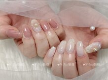 エムプラスネイル 新宿(M+Nail)/春ネイル
