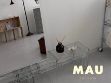 MAU eye design【10月1日NEW OPEN(予定)】の雰囲気(海外風のインテリアで落ち着いた空間のプライベートサロンです。)