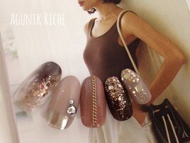 【ニュアンスネイル】