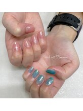 ネイルアート ジマー/60minartのちぐはぐ