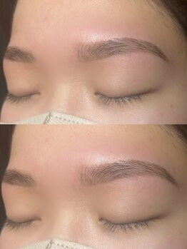 ロッカ 上津バイパス店(EYEBROW SALON ROCCA)/ハリウッドで自眉の癖を無くす☆