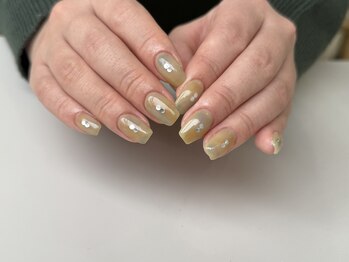 プチナノ(petitnano)/【rina】ニュアンスネイル