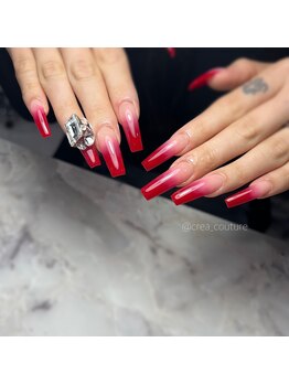 トータルビューティーサロン クレアクチュール(CREA COUTURE)/scalp / red gradation