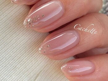 カシェット(Cachette)の写真/自爪を削らない"パラジェル"取扱いサロン◆落ち着いたプライベートサロンでワンランク上の美しいネイルを♪