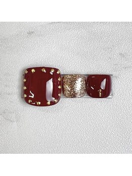 ナナズネイル 魚町店(NANA’sNail)/ボルドー人気