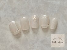リトルビュー(little view)/ミラーチェックネイル¥10980