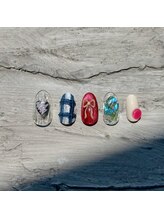 ネイルズ モダ(NAIL'S MODA)/8月の新作定額デザイン