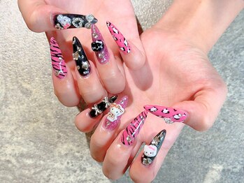 ラウンジ渋谷 本店(RounGe SHIBUYA)の写真/【スカルプ・ジェルネイル】やり放題/つけ放題で見つける自分だけのこだわりアートで差を付ける♪