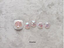 貝殻ネイル