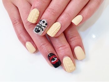 ネイルコレクション ピンク(Nail Collection Pink)/ジェルアート付け放題☆スカル