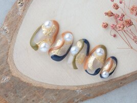 うねうねニュアンスnail