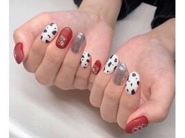 ダルメシアンネイル