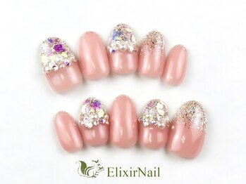 エリクサーネイル 五反田(Elixir Nail)/定額b カジュアル/クーポン使用