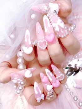 ドール ネイル 旭川店(Doll Nail)の写真/繊細デザインからトレンドアートまで♪納得の高技術！持ち込みok◎