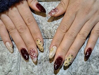 ラウンジ渋谷 本店(RounGe SHIBUYA)/【スカルプ】持ち込みデザイン