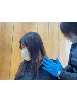 首・肩のつらさを改善したい