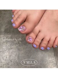 韓国発VALLANAILフットネイル