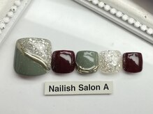 ネイリッシュサロン エー(Nailish Salon A)/秋色フット