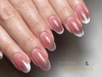 ネイル アンド ボディジュエリー リッチスタイル(Nail&Body Jewely Rich style)/チーク×マグネット