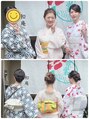 サロン マナ(Salon Mana) 京都祇園祭へ!!浴衣でにぎやかに参加してきました♪
