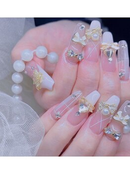 クイーンズビューティーサロン 歌舞伎町店(Queen's beauty salon)/チップ長さだしやり放題