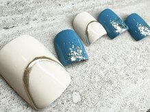 チェリーズネイル(Cherrys Nail)/ターコイズ ブルー ネイル