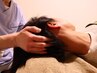【回数券ご利用】頭ほぐし60分+頸椎調整15分