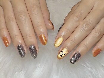 ラズワルド(Lazward)/ギラギラ＊ハロウィンネイル