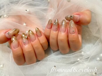 フロムネイルアンドアイラッシュ 神戸三宮(from nail&eyelash)/持ち込み長さだしパラジェル